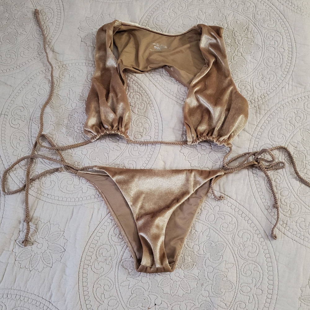 Frankie's bikinis velvet bikini